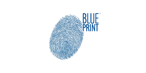Логотип бренда BLUE PRINT Лого BLUE PRINT