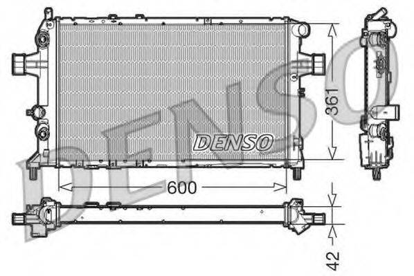 Радиатор, охлаждение двигателя DRM20016 DENSO