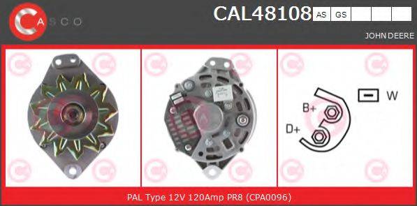 Генератор CAL48108AS CASCO