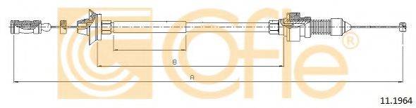 Тросик газа 11.1964 COFLE
