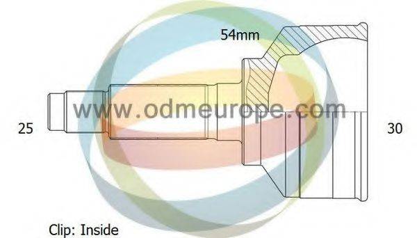 Шарнирный комплект, приводной вал 12-080607 ODM-MULTIPARTS