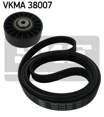 Поликлиновой ременный комплект VKMA 38007 SKF