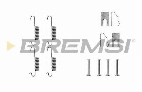 SK0527 BREMSI Комплектующие, тормозная колодка