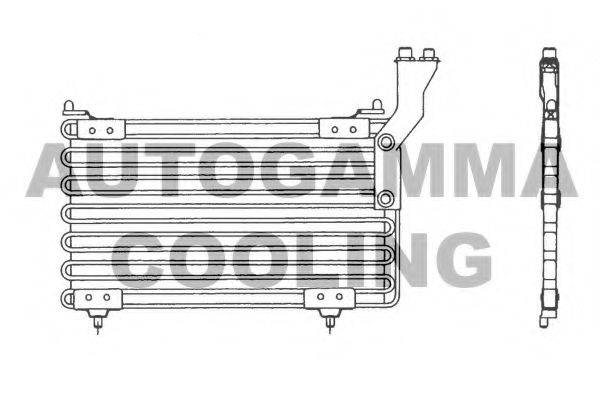 Конденсатор, кондиционер 101839 AUTOGAMMA