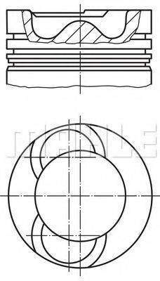 Поршень 56 02508 0 PERFECT CIRCLE