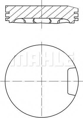 Поршень 033 13 01 MAHLE ORIGINAL