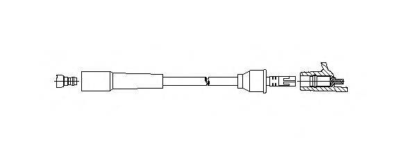 Провод зажигания 810/80 BREMI