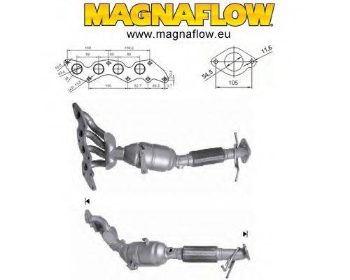 Катализатор 62505 MAGNAFLOW