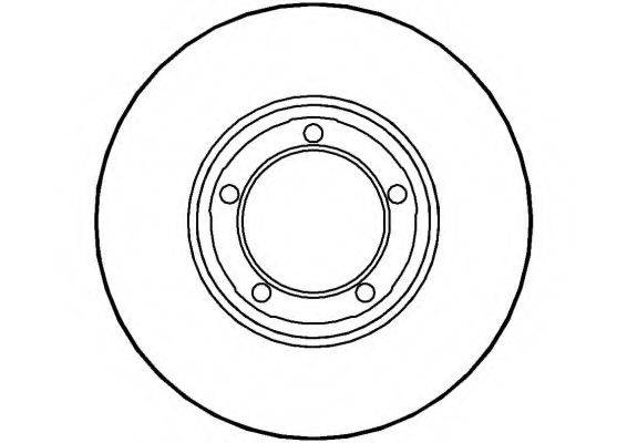 Тормозной диск NBD365 NATIONAL