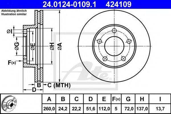 Тормозной диск BG2331 DELPHI