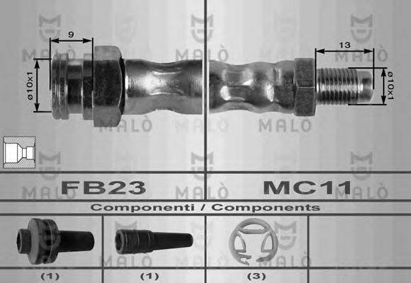 Тормозной шланг 8447 MALO