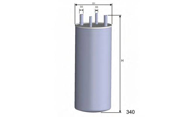 Фильтр топливный M612 MISFAT