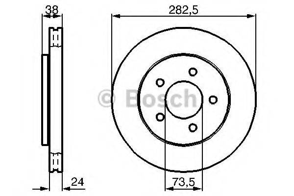 Тормозной диск 360406019900 MAGNETI MARELLI