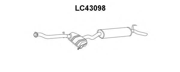 Амортизатор LC43098 VENEPORTE