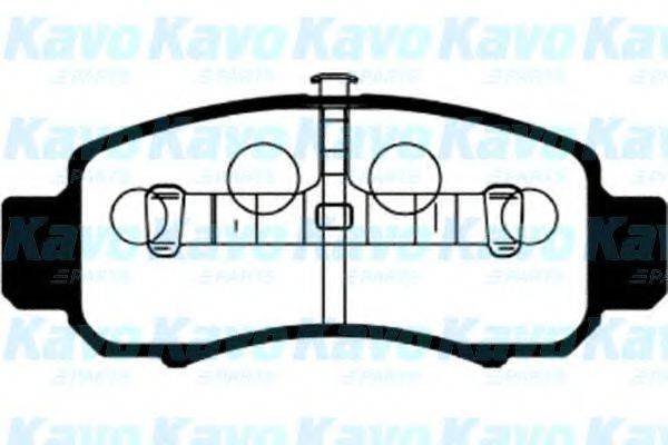 Комплект тормозных колодок, дисковый тормоз BP-2041 KAVO PARTS