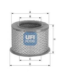 Фильтр воздушный 27.747.00 UFI