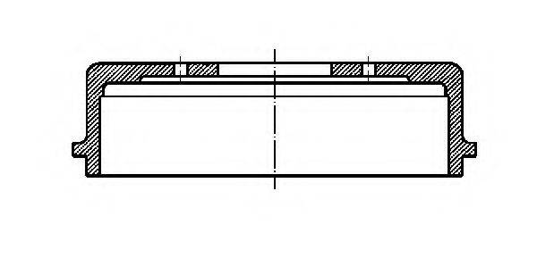 Тормозной барабан 700-250 CIFAM