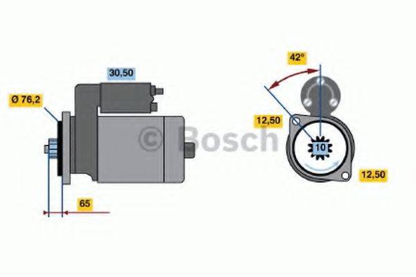 Стартер 0 986 018 920 BOSCH