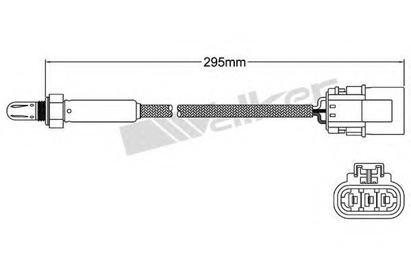 Лямбда-зонд 250-23523 WALKER PRODUCTS