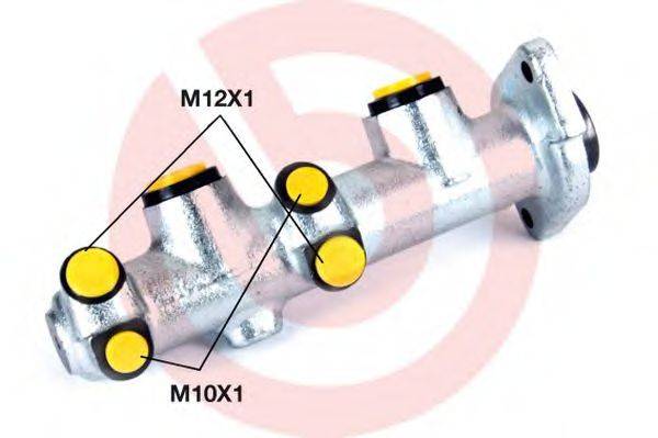 Главный тормозной цилиндр M 68 032 BREMBO