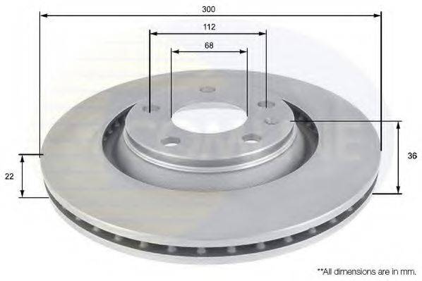 Тормозной диск ADC1485V COMLINE