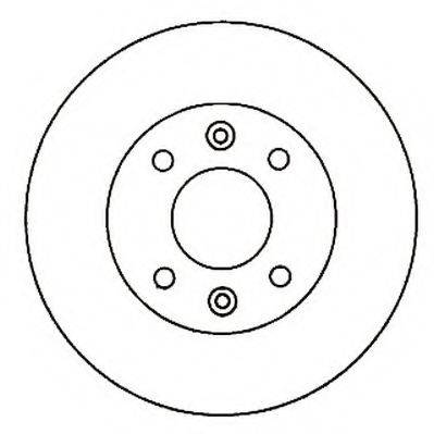 Тормозной диск 561255J JURID