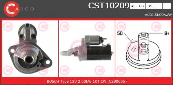 Стартер CST10209AS CASCO