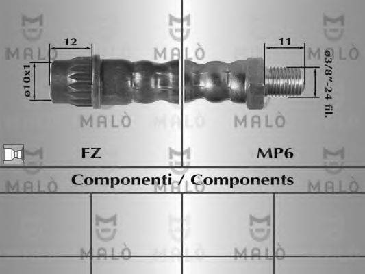 Тормозной шланг 8379 MALO