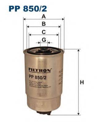 Фильтр топливный PP850/2 FILTRON