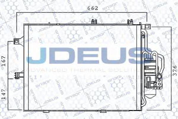 Конденсатор, кондиционер 720M49 JDEUS