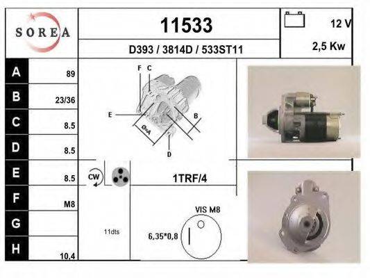 Стартер 11533 EAI