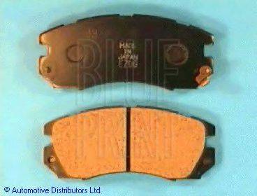 Комплект тормозных колодок, дисковый тормоз MBP744 QUINTON HAZELL