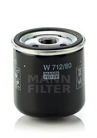 Фильтр масляный W 712/80 MANN-FILTER