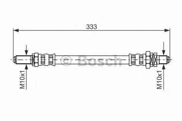 Тормозной шланг 1 987 476 619 BOSCH