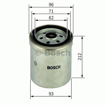 Фильтр топливный F 026 402 035 BOSCH