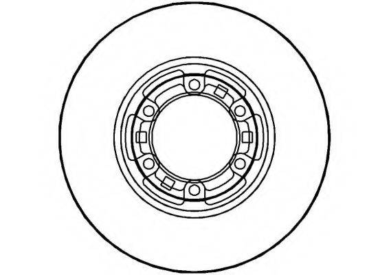 Тормозной диск NBD364 NATIONAL