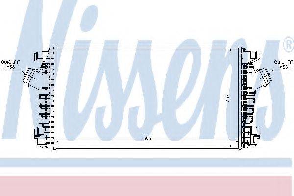 Интеркулер 96557 NISSENS