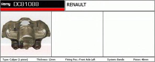DC81088 REMY Тормозной суппорт DC81088 REMY