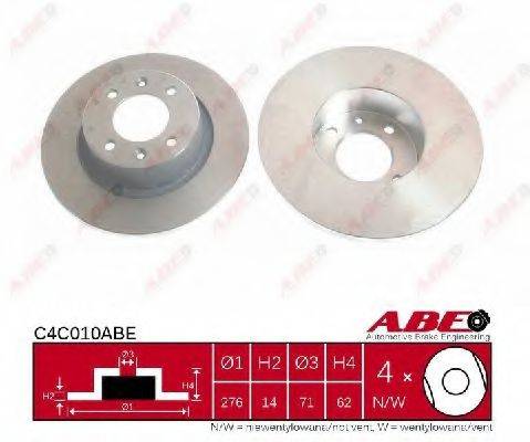 Тормозной диск C4C010ABE ABE