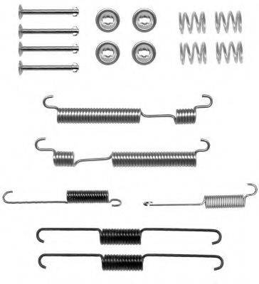 Комплектующие, тормозная колодка 8DZ 355 200-991 HELLA