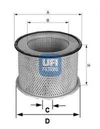 Фильтр воздушный 42633 WIX FILTERS