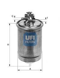 Фильтр топливный 24.424.00 UFI