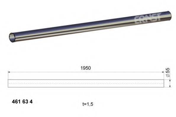 Трубка 461634 ERNST