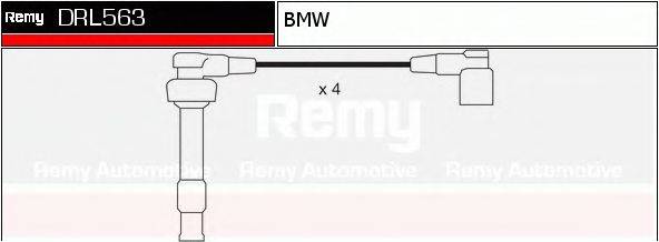 DRL563 REMY Комплект проводов зажигания DRL563 REMY