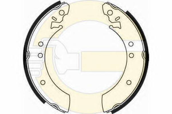 Комплект тормозных колодок 5160861 GIRLING