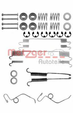 Комплектующие, тормозная колодка 105-0642 METZGER