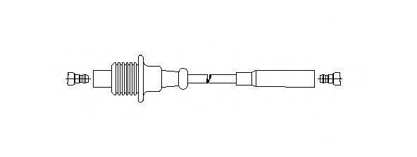 Провод зажигания 367/80 BREMI