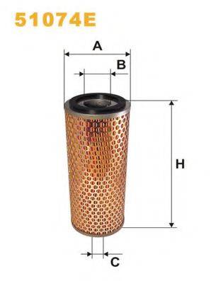 Фильтр масляный 51074E WIX FILTERS