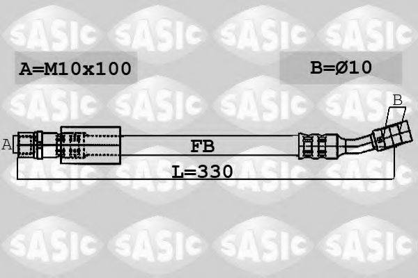 Тормозной шланг 6606084 SASIC