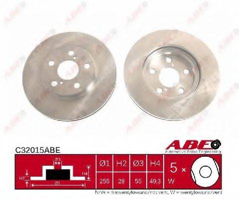 Тормозной диск C32015ABE ABE